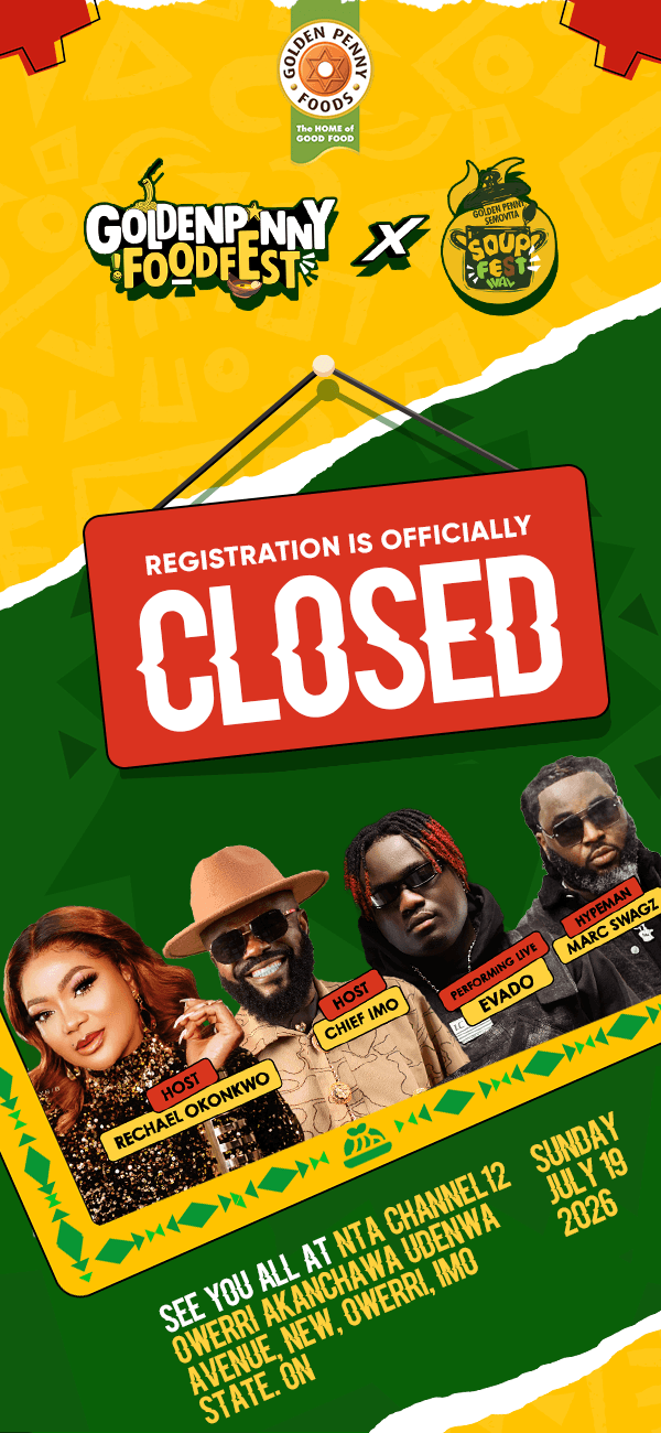 Registration is officially closed