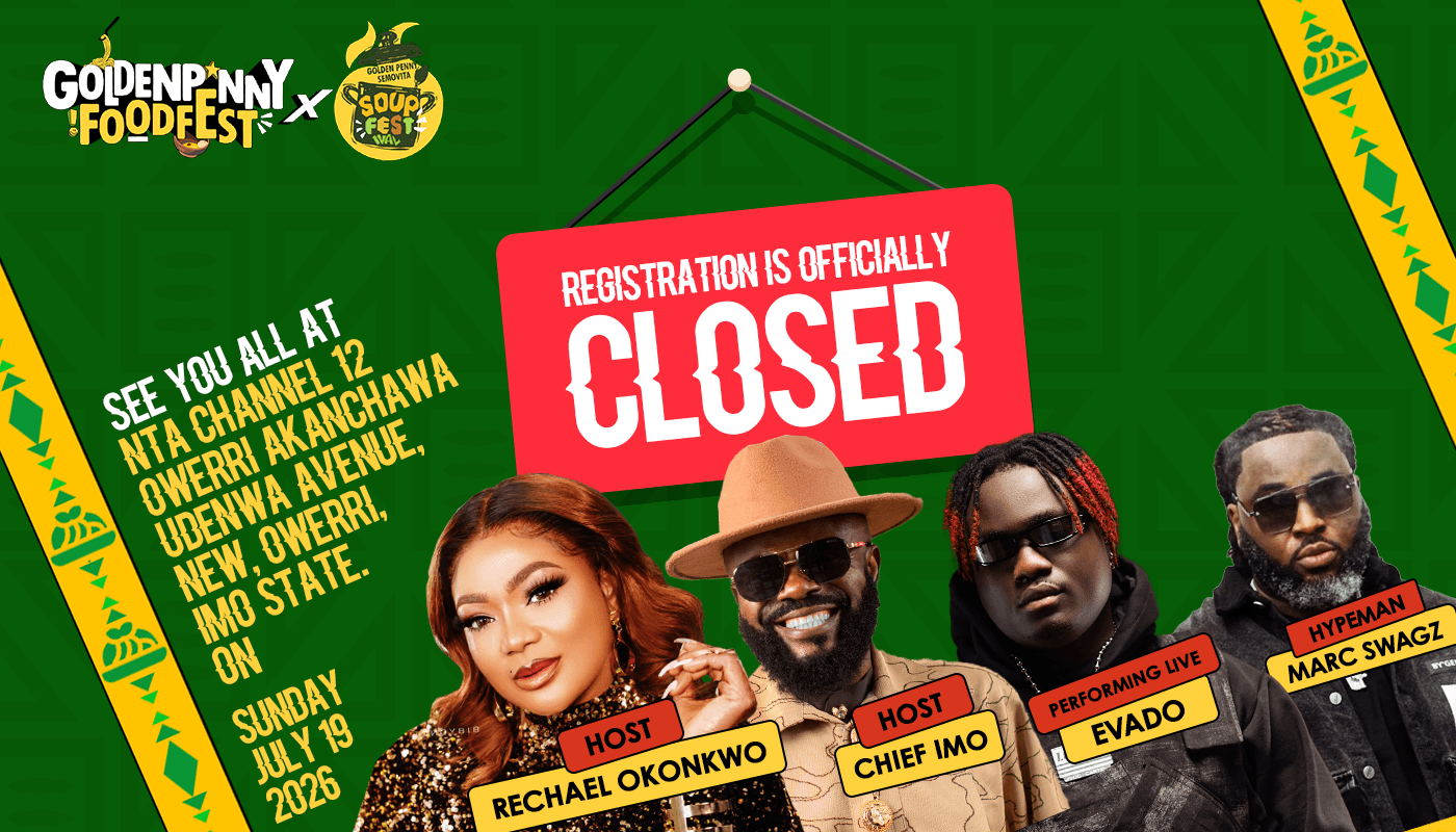 Registration is officially closed